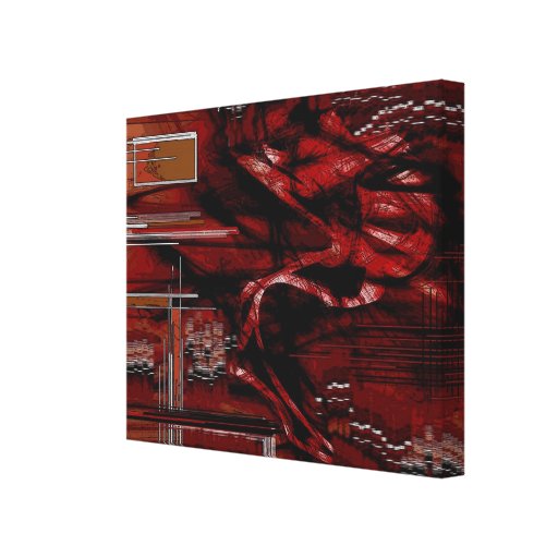 Krimp - abstrakt gespannte galerie drucke