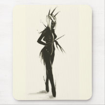 Kristallauflage Mousepad