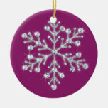 Kristallschneeflocke-Verzierung Weihnachtsbaum Ornamente