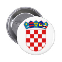 Kroatien-Emblem Button