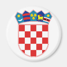 Kroatien-Emblem Kühlschrankmagnete