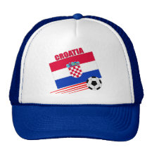 Kroatien-Fußball-Team Retro Cap