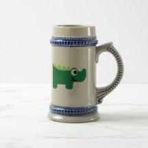 Krokodil Kaffee Tasse