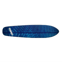 Kronen-Brunnen-blaues Ziegelstein-Skateboard Skateboard Brett