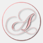KRW - A - Mit Monogramm Siegel Sticker