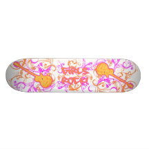 KRW-Mädchen-Rock-Gitarren-Schmutz Personalisiertes Deck