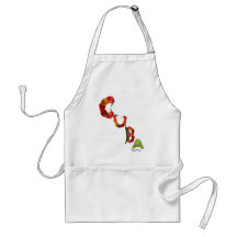 Kuba-Chili-Paprikaschoten Schürzen