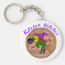 Küchen-Hexe Keychains Schlüsselbänder