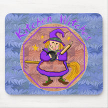 Küchen-Hexe Mousepad
