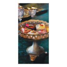 Kuchen - jedermann des Petit-Fours? Bild Karte