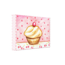 Kuchen-Leinwand-Kunst-Druck Galerie Faltleinwand