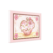 Kuchen-Leinwand-Kunst-Druck Leinwand Drucke