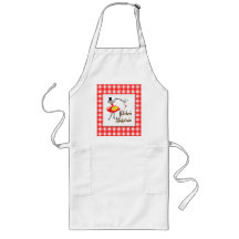 Küchen-Magier-Retro kochende Mädchen-Schürze
