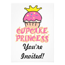 Kuchen-Prinzessin Einladung