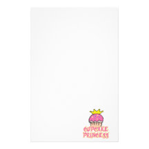 Kuchen-Prinzessin Personalisiertes Druckpapier