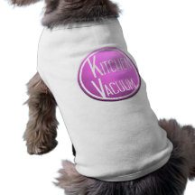 Küchen-Vakuum (Rosa) Haustier Tshirts