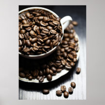 Küchenbild Kaffee Plakat