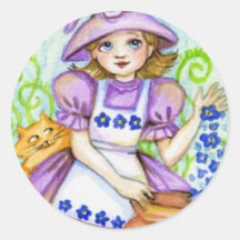 Küchenmagiekochen Runder Sticker