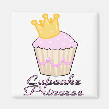Kuchenprinzessin Kühlschrankmagnete