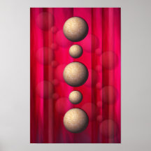 Kugel Design Plakatdrucke