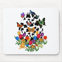 Kuh-Haut-Osterei Mousepads