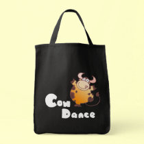 Kuh-Tanz-Tasche der Cartoon-Kuh-Taschen-| taschen