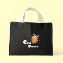 Kuh-Tanz-Tasche der Cartoon-Kuh-Taschen-| taschen