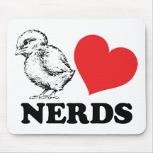 Küken-Liebe Nerds2 Mauspads
