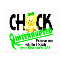 Küken unterbrach Lyme-Borreliose 2 Postkarte