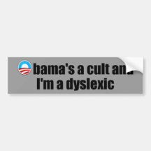 Kult AntiObama Autosticker
