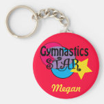 Kundengebundene Gymnastik Keychain Schlüsselanhänger