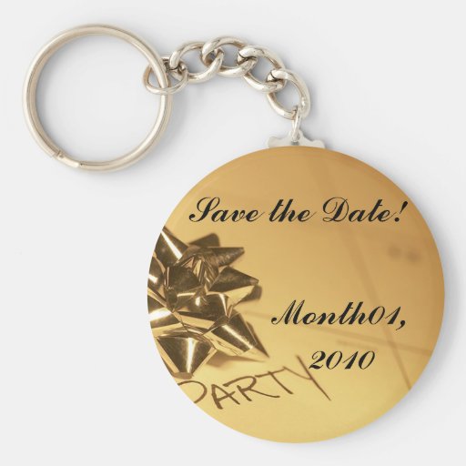 Kundengerecht Save the Date! Schlüsselbänder