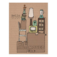 kundengerechte bewegliche Postkarte