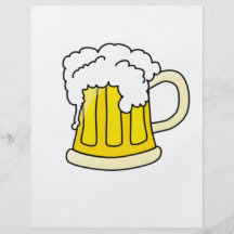 Kundengerechte Bier-Becher-Flyer