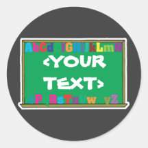 Kundengerechte Tafel, <YOURTEXT> Sticker
