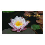 Kundengerechte Visitenkarte, Lotus-Blüte