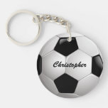 Kundengerechter Fußball Schlüsselanhängern