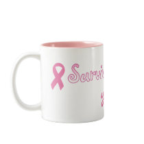 Kundengerechter rosa Band-Becher tassen