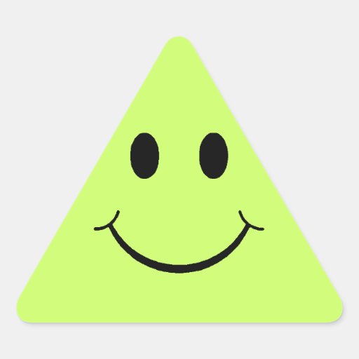Kundengerechter smiley sticker
