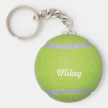 Kundengerechter Tennisball Schlüsselanhänger