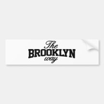 Kundengerechtes Brooklyn Autosticker