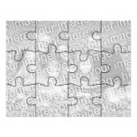 Kundengerechtes Foto-"Spott-" Puzzlespiel Card-12  Individuelle Einladungskarte