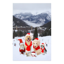 Kundengerechtes Weihnachten Pets Plakat poster