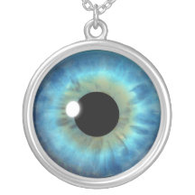 Kundenspezifische coole blaues Augen-Iris-Augapfel