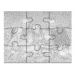 Kundenspezifische Foto-"Spott-" Puzzlespiel-Postka
