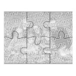 Kundenspezifische Foto-"Spott-" Puzzlespiel-Postka