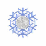 Kundenspezifische Foto-Verzierungs-Schneeflocke Foto Ausschnitt