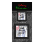 Kundenspezifische Foto-Weihnachtskarte, klassische Personalisierte Photo Karte