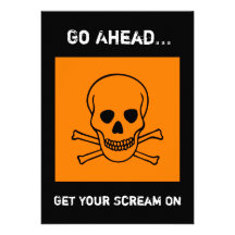 Kundenspezifische Halloween-Party-Einladung