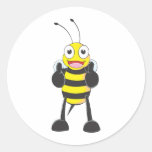 Kundenspezifische Hemden: Daumen up Bienen-Hemden Sticker